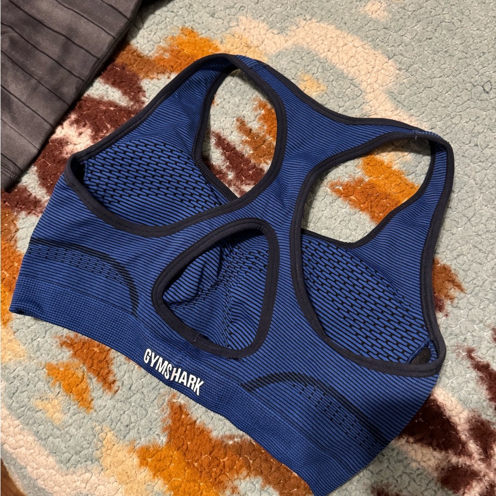 Blue gymshark bar size large